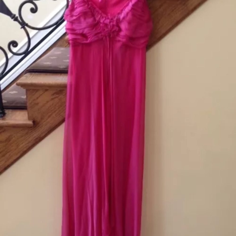 Badgley Mischka pink gown - Size 2 - Never worn